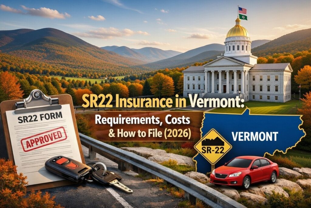 SR22 Insurance in Vermont