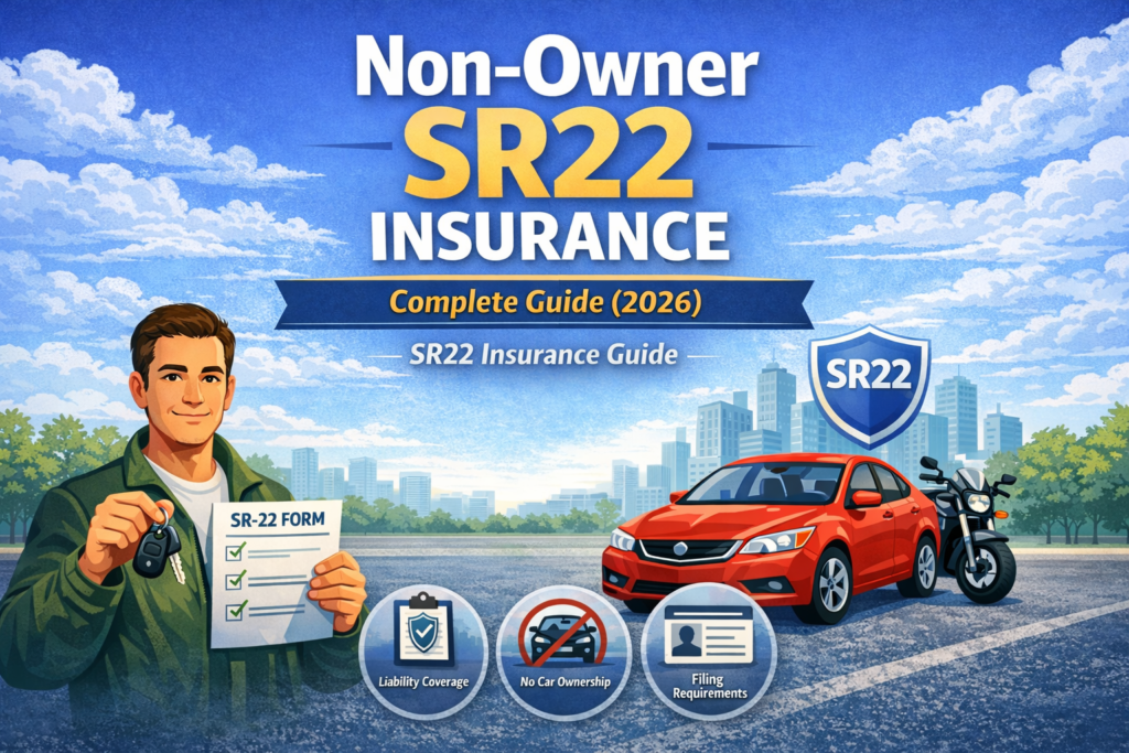 Non-Owner SR22 Insurance