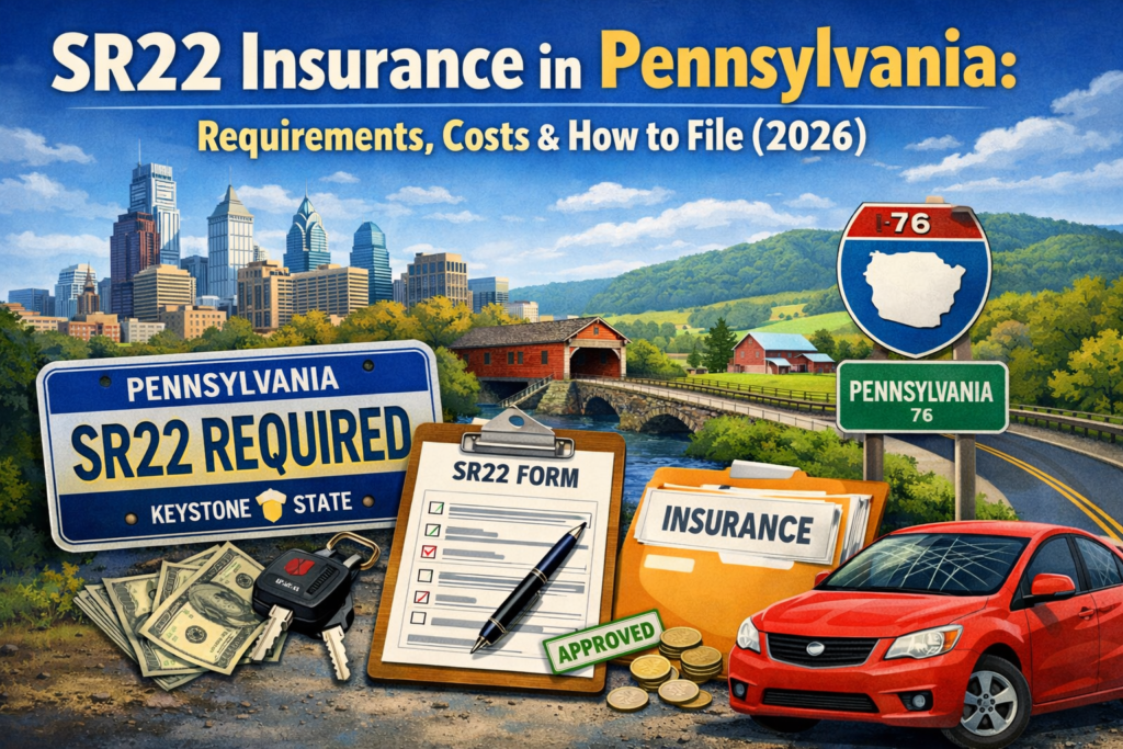 SR22 Insurance in Pennsylvania