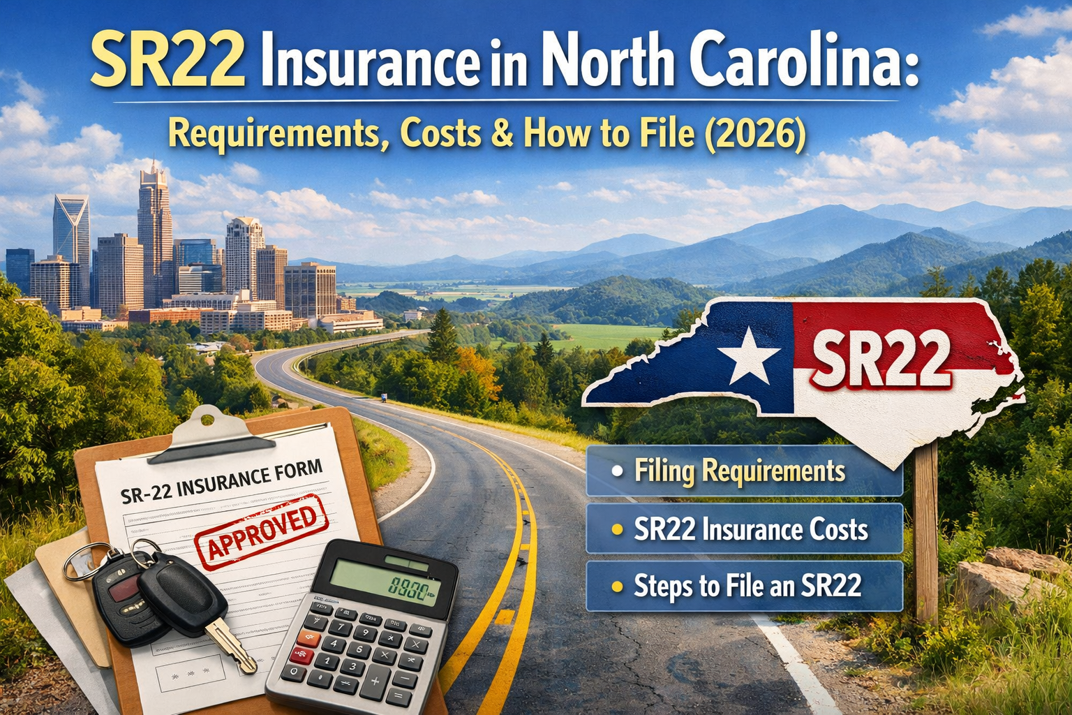 SR22 Insurance in North Carolina
