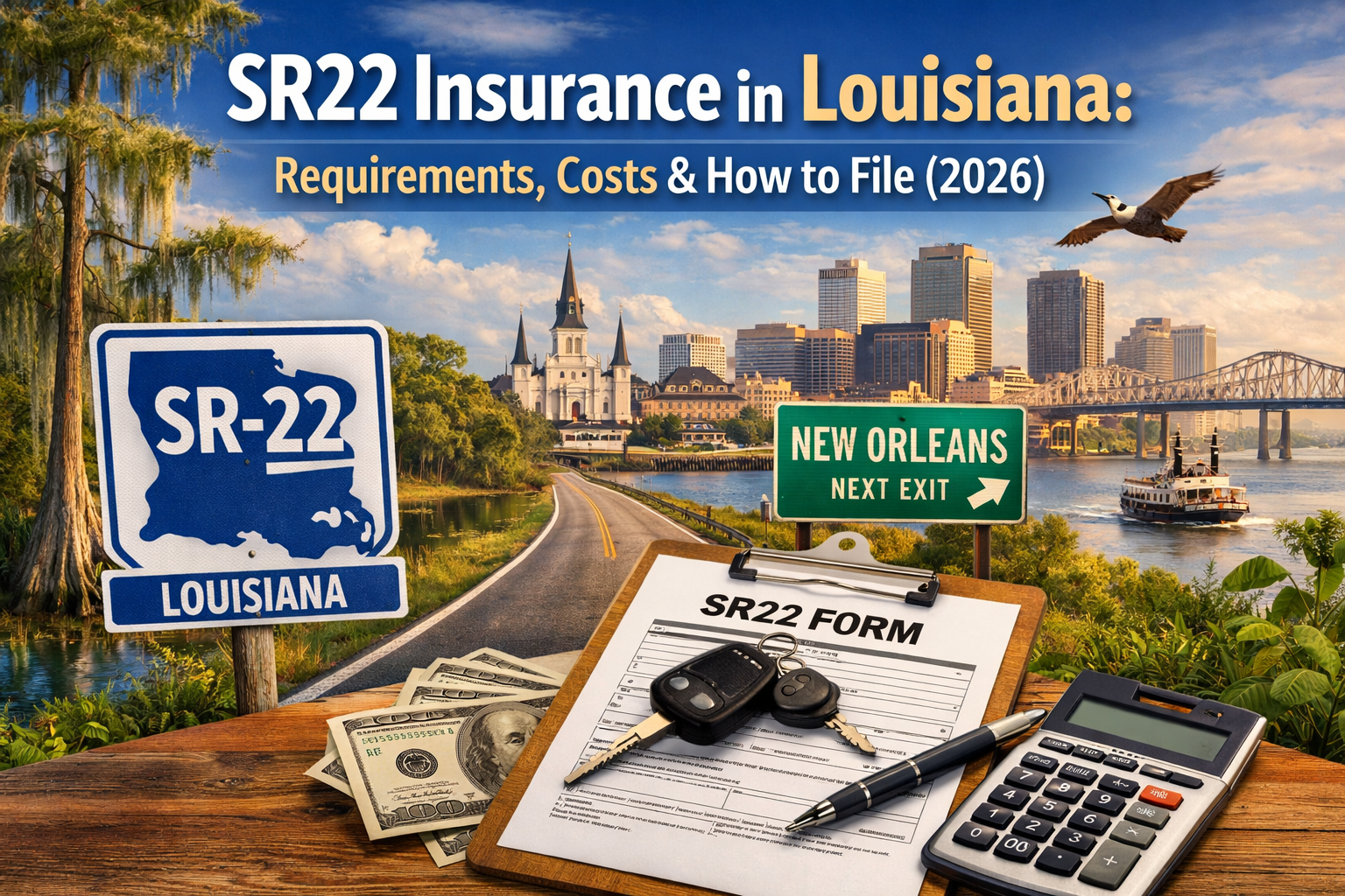 SR22 Insurance in Louisiana