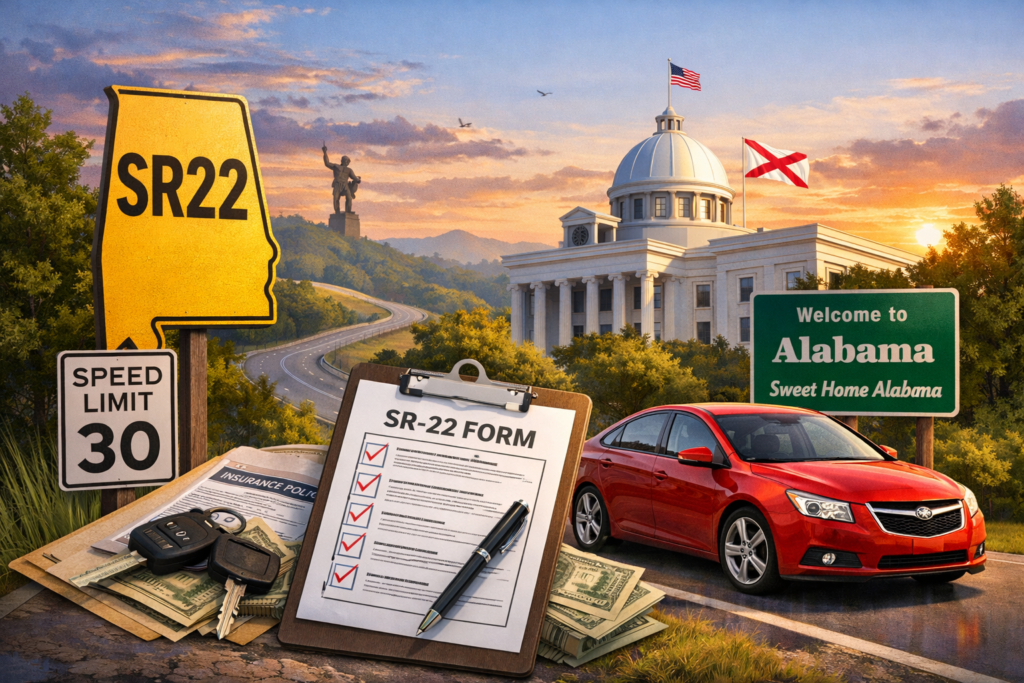 SR22 Insurance in Alabama
