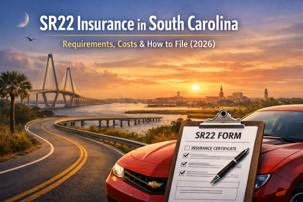 SR22 Insurance in South Carolina