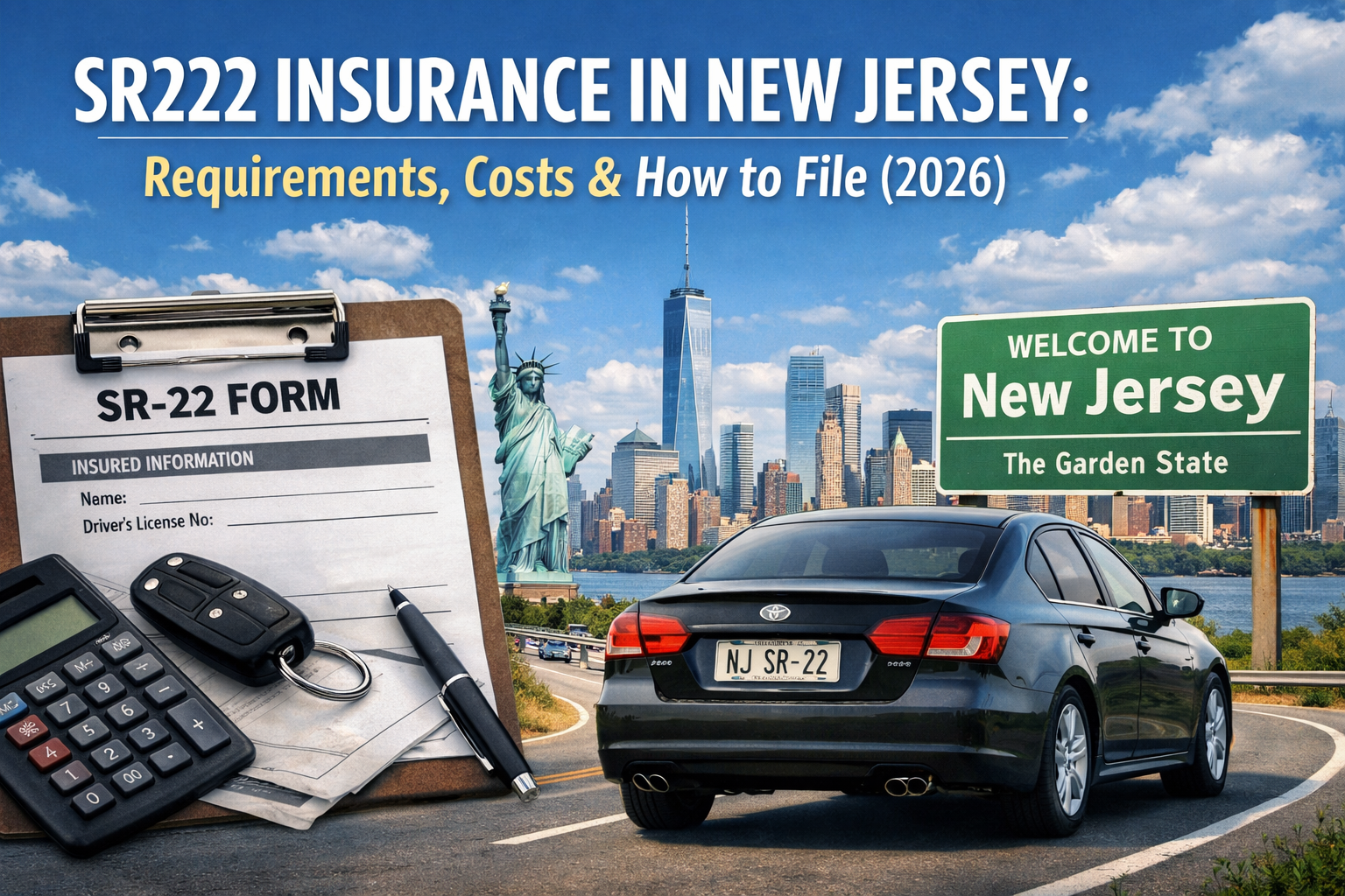 SR22 Insurance in New Jersey