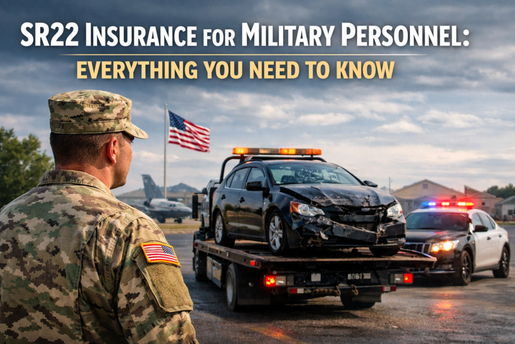 SR22 Insurance for Military Personnel: Everything You Need to Know