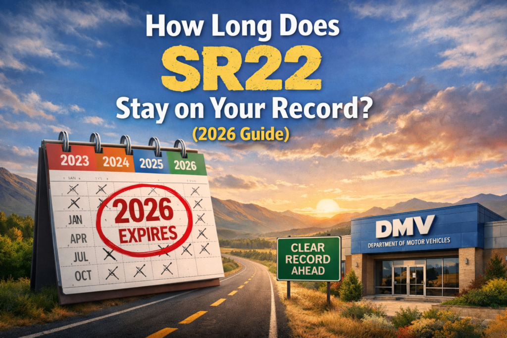 How Long Does SR22 Stay on Your Record? (2026 Guide)