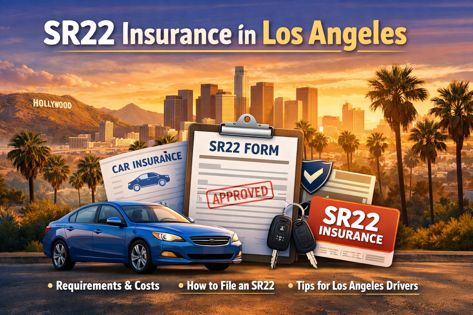 SR22 Insurance in Los Angeles