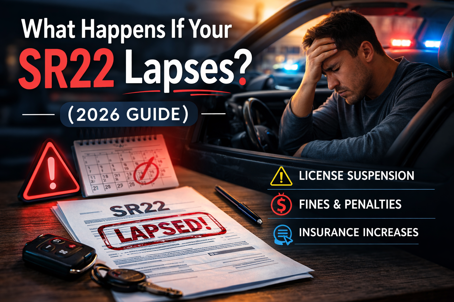 What Happens If Your SR22 Lapses?