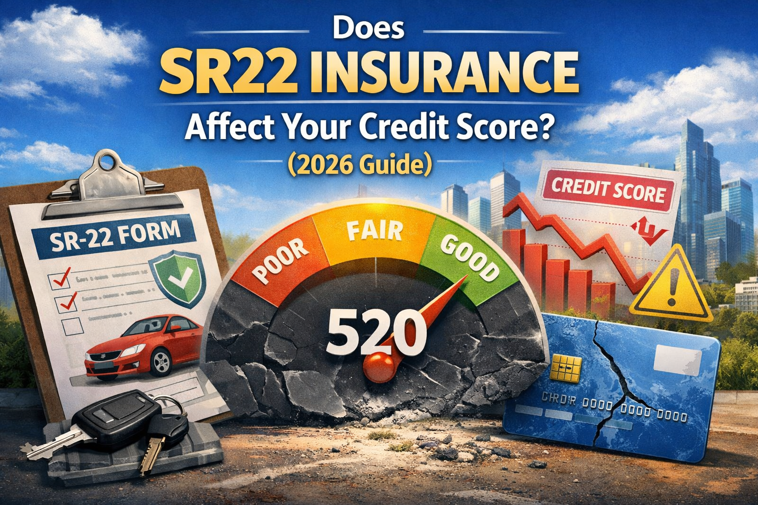 Does SR22 Insurance Affect Your Credit Score