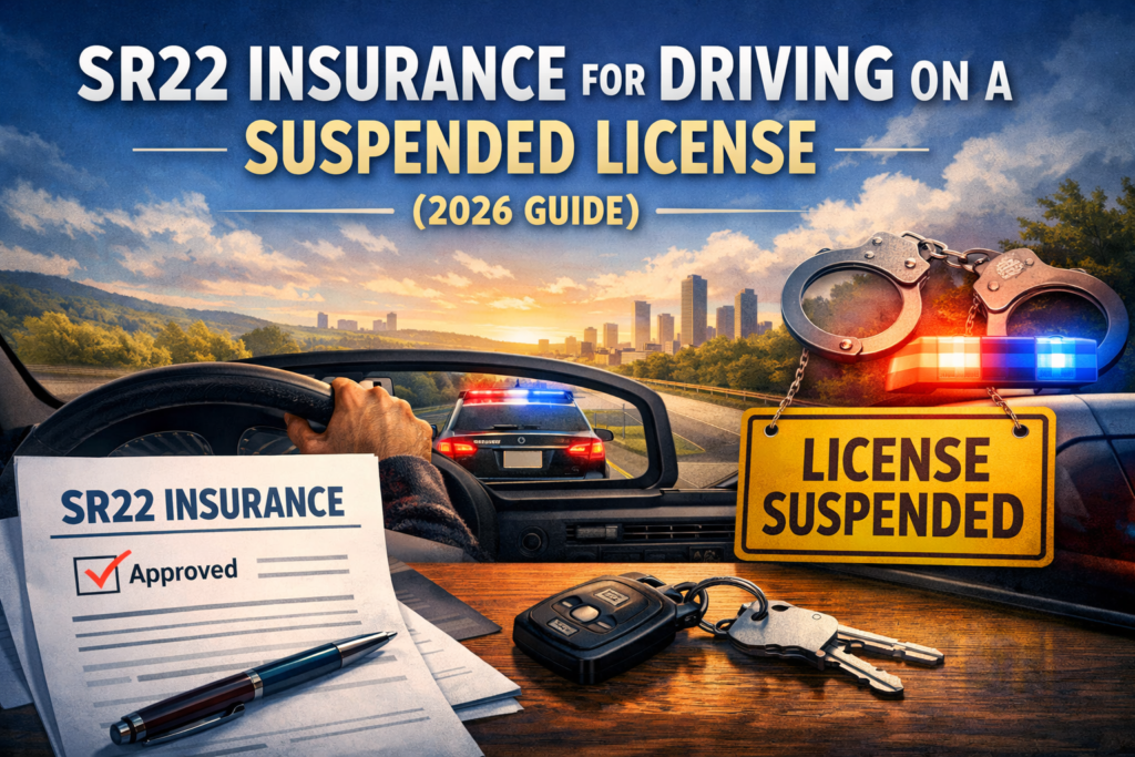 SR22 Insurance for Driving on a Suspended License